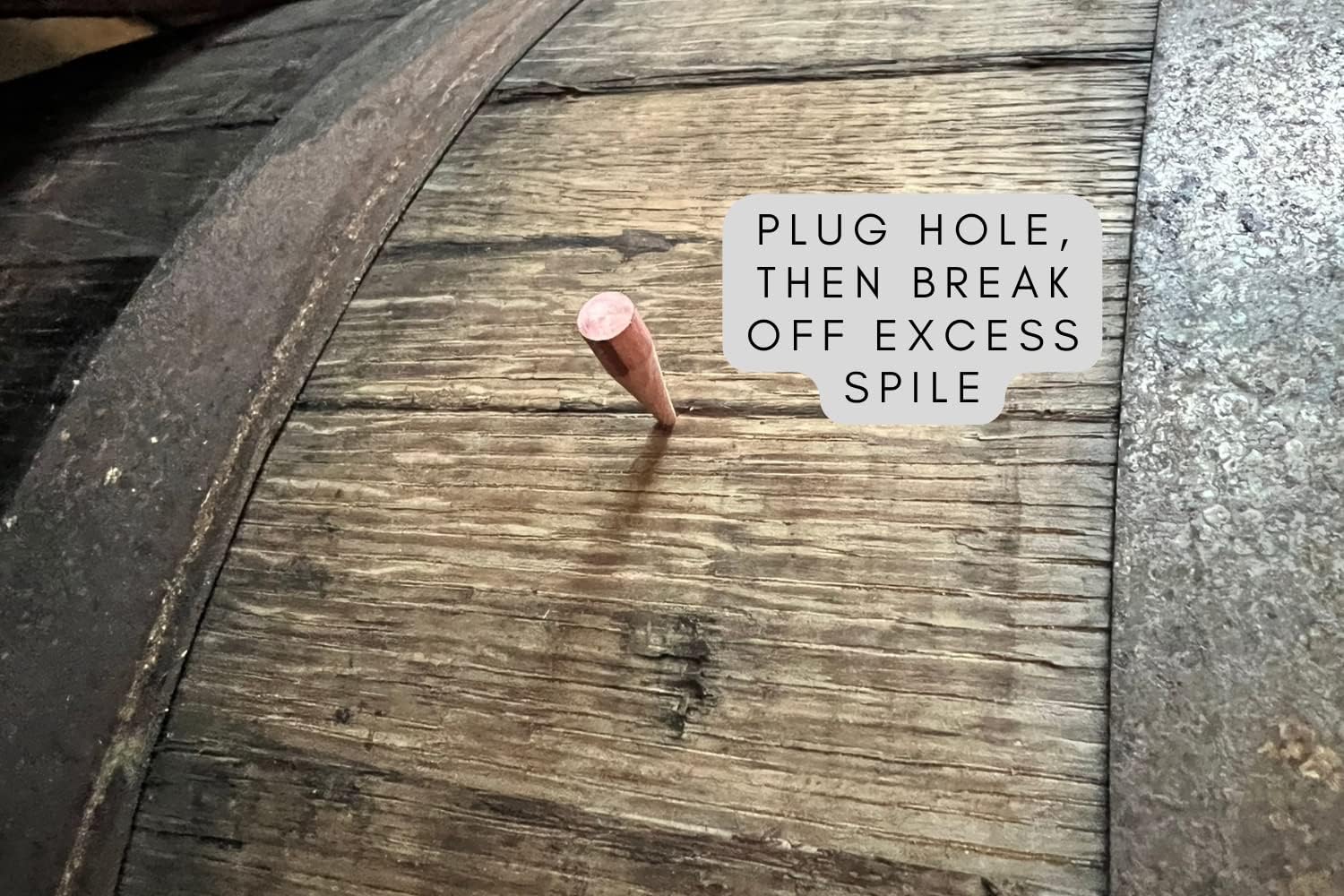 Cedar Spiles for Repairing Leaks and Plugging Holes in Whiskey Bourbon Barrels - Perfect for Wine Testing and Home Brewers (50-Pack)