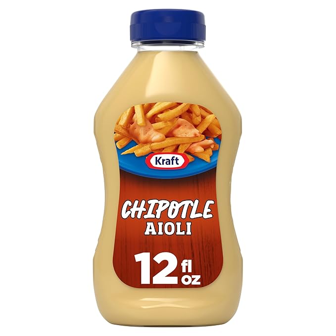 Kraft Chipotle Aioli, 12 fl oz Bottle