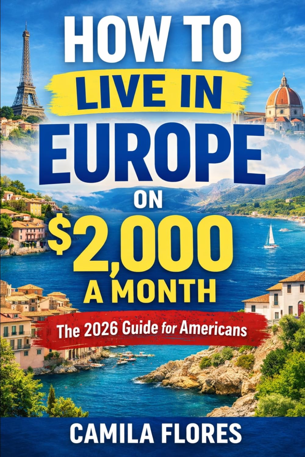 How To Live in Europe on $2,000 a Month: The 2026 Guide for Americans: A Practical Guide to Affordable Living, Visas, Housing, and Real Costs Across Europe