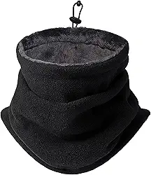 Adulto Unissex Aquecedor De Pescoço Inverno Em Lã À Prova Vento, Protetor Facial, Cachecol Esqui E Máscara Balaclava Para Pesca, Caminhada Ciclismo