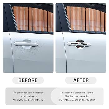 Car Door Handle Protectors: Ultimate Shield Against Scratches And Scuffs