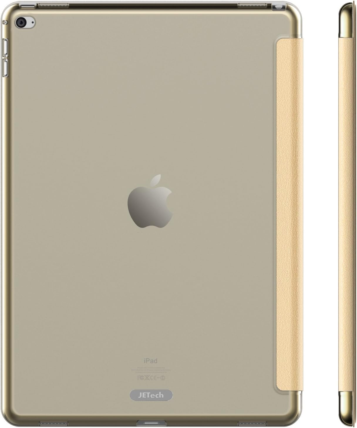 JETech Case for iPad Pro 12.9 Inch (2017/2015 Model) with Auto Wake/Sleep (Gold)