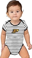 Vista 13 de Two Feet Ahead Striped Baby Bodysuit Creeper Baby Boy Clothes for Newborn infants Sizes 0-3M 6M 12M