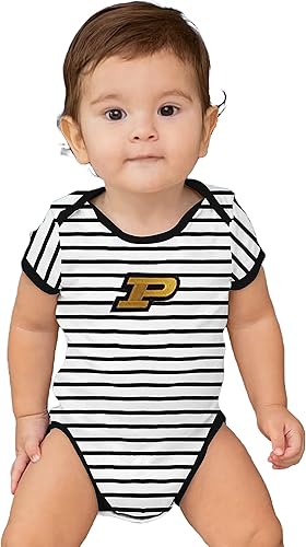 Miniatura 13 de Two Feet Ahead Striped Baby Bodysuit Creeper Baby Boy Clothes for Newborn infants Sizes 0-3M 6M 12M