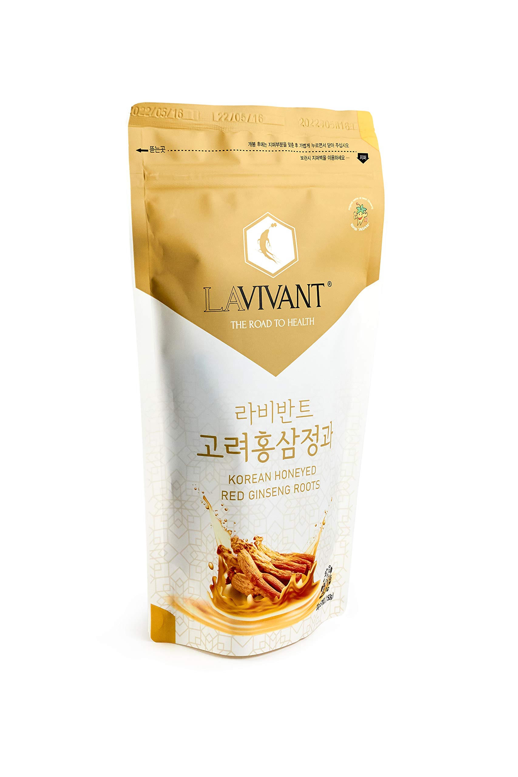 Korean Honeyed Red Ginseng Roots