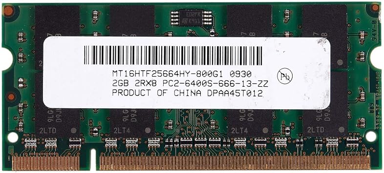 2GB DDR2 PC2-6400 800MHz 200 Pin 1.8V Laptop Memory SO-DIMM Notebook RAM