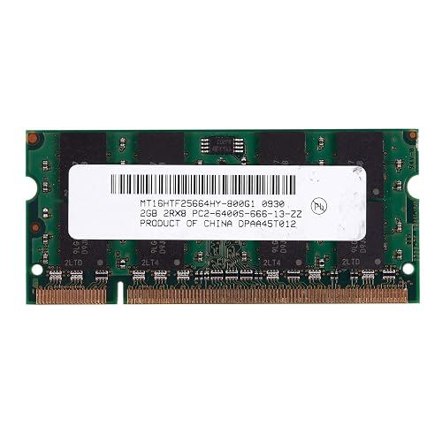 XUJIAN 2GB DDR2 PC2-6400 800MHz 200Pin 1.8V Laptop Memory SO-DIMM Notebook RAM