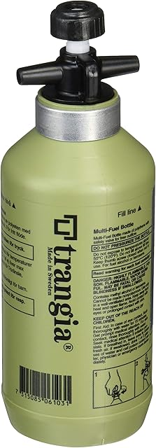 Trangia Fuel Storage Bottle, Green, 0.3L,TR-506103