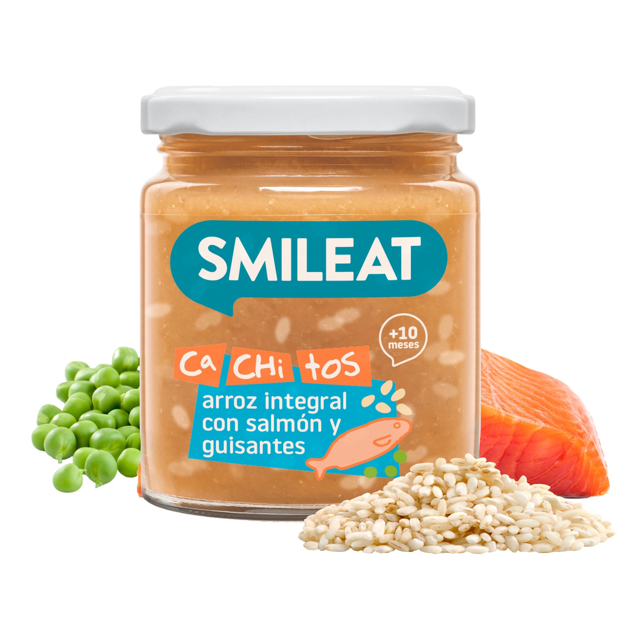 Smileat - Tarrito Ecológico con Sabor a Ternera con Verduras, Ingredientes Naturales, para Bebés desde 6 Meses, Sano y Saludable, sin Gluten - Tarro de 230 g — view 25