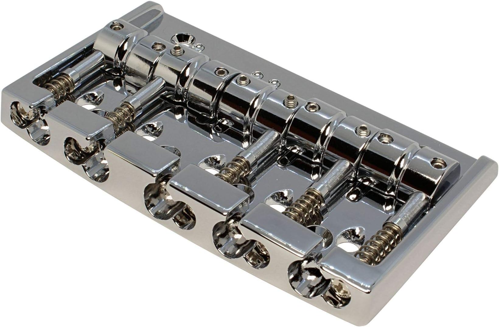 Amazon.com: Fender HiMass 5-String Bass Wide Bridge Assembly with Zinc ...