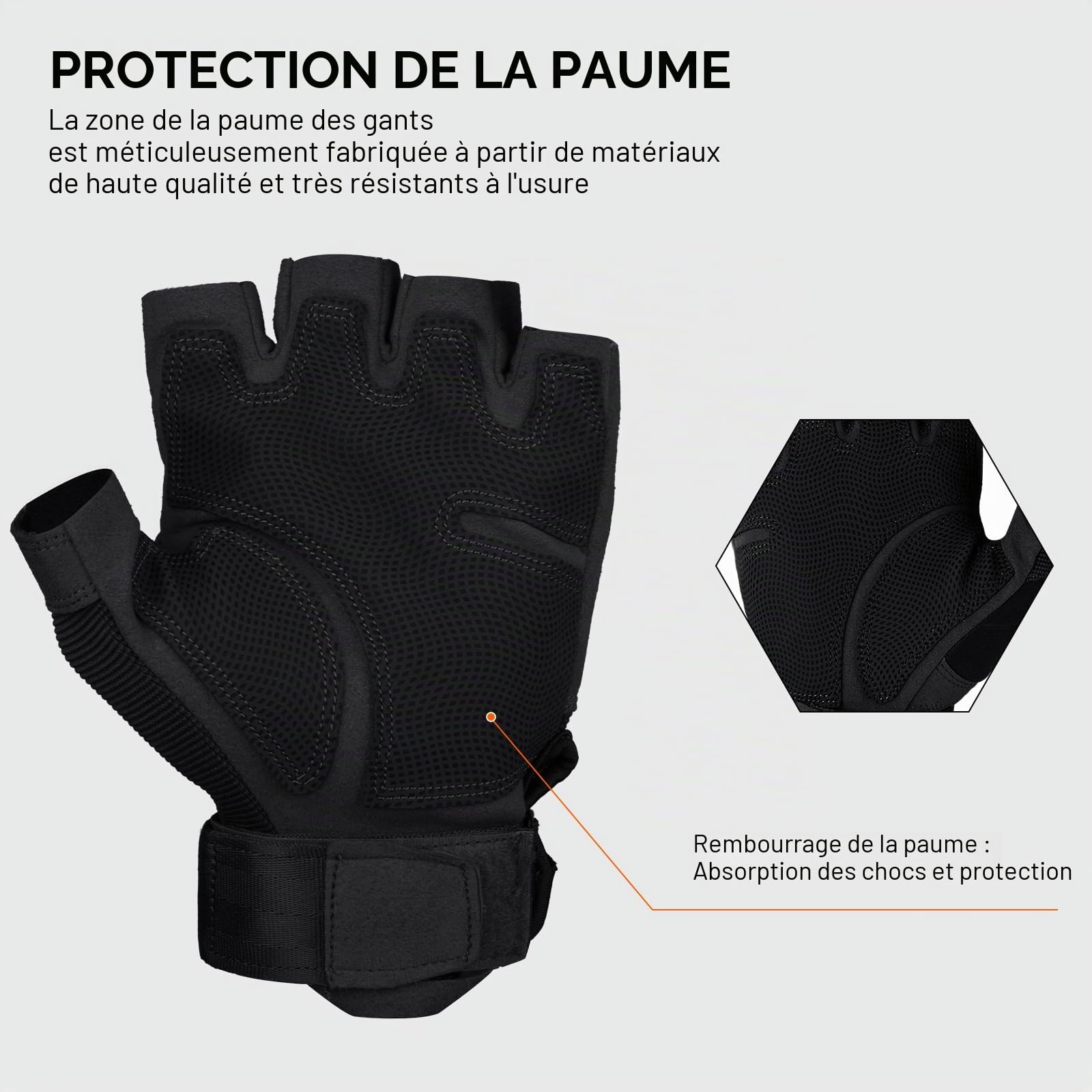 FREE SOLDIER Gants Tactiques Moto Militaire Jointure Dure Plein Air Randonnée Escalade Vélo VTT