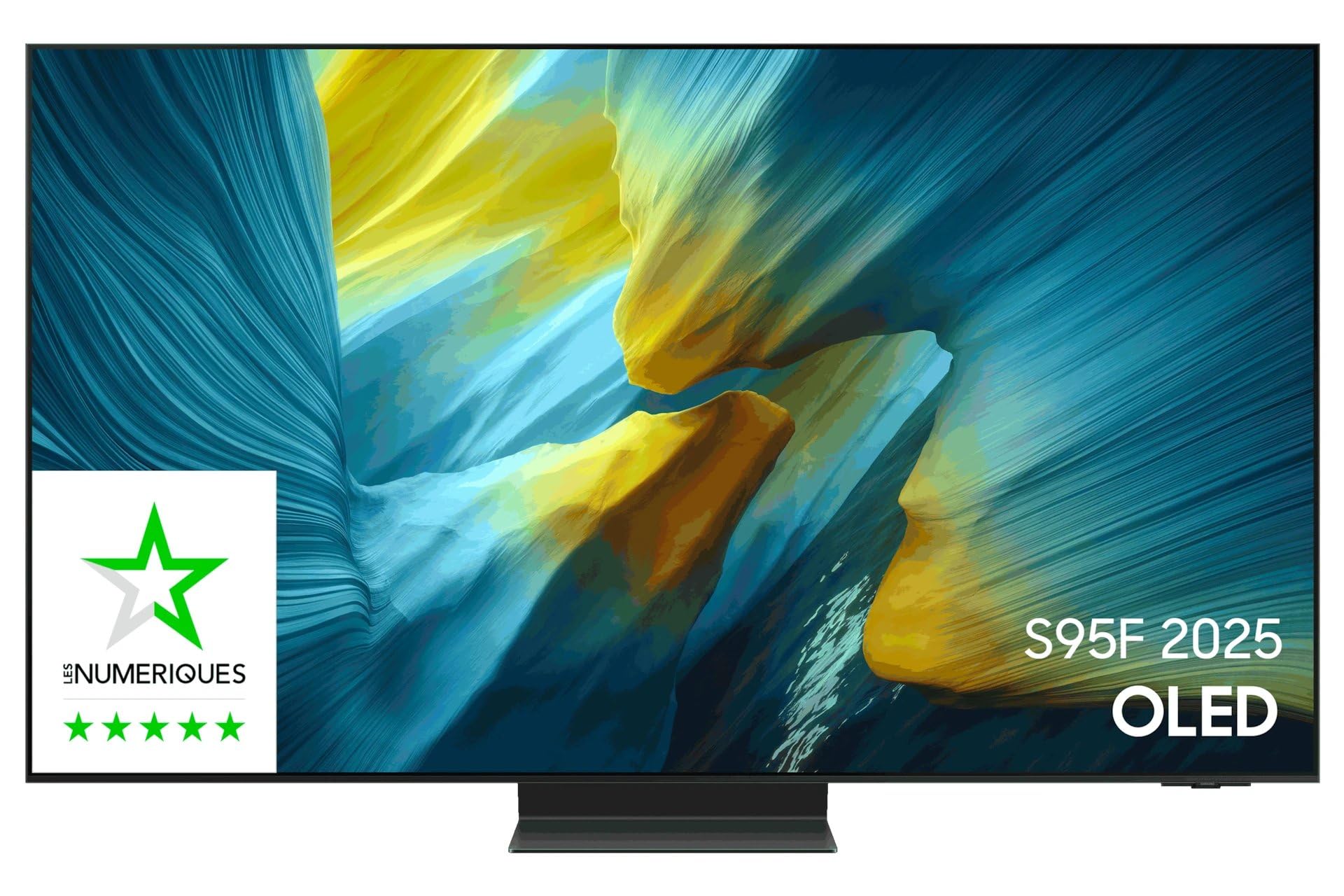 Samsung TV 83 Pouces OLED S95F 4K Smart TV avec Vision AI, écran sans Reflets avec Glare Free et Motion Xcelerator 165 Hz