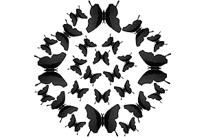Black Butterfly Wall Decals: Adorn Your Walls with Grace and Elegance