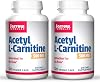Jarrow Formulas Acetyl L-Carnitine 500 mg - 120 Veggie Caps, Pack of 2 - Antioxidant Protection for The Brain - Supports Energy Production & Metabolism - Heart Health - Up to 240 Total Servings