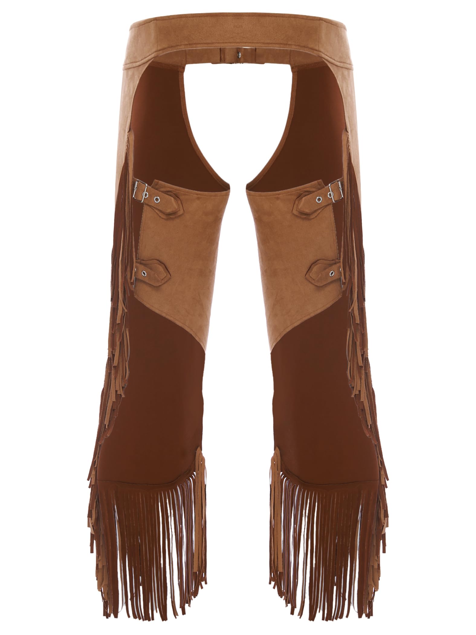 Pantalons Cowboy Pour Hommes Mode Western Pantalons À Franges Découpés Fête Rave Cosplay Halloween Noël Costume Carnaval
