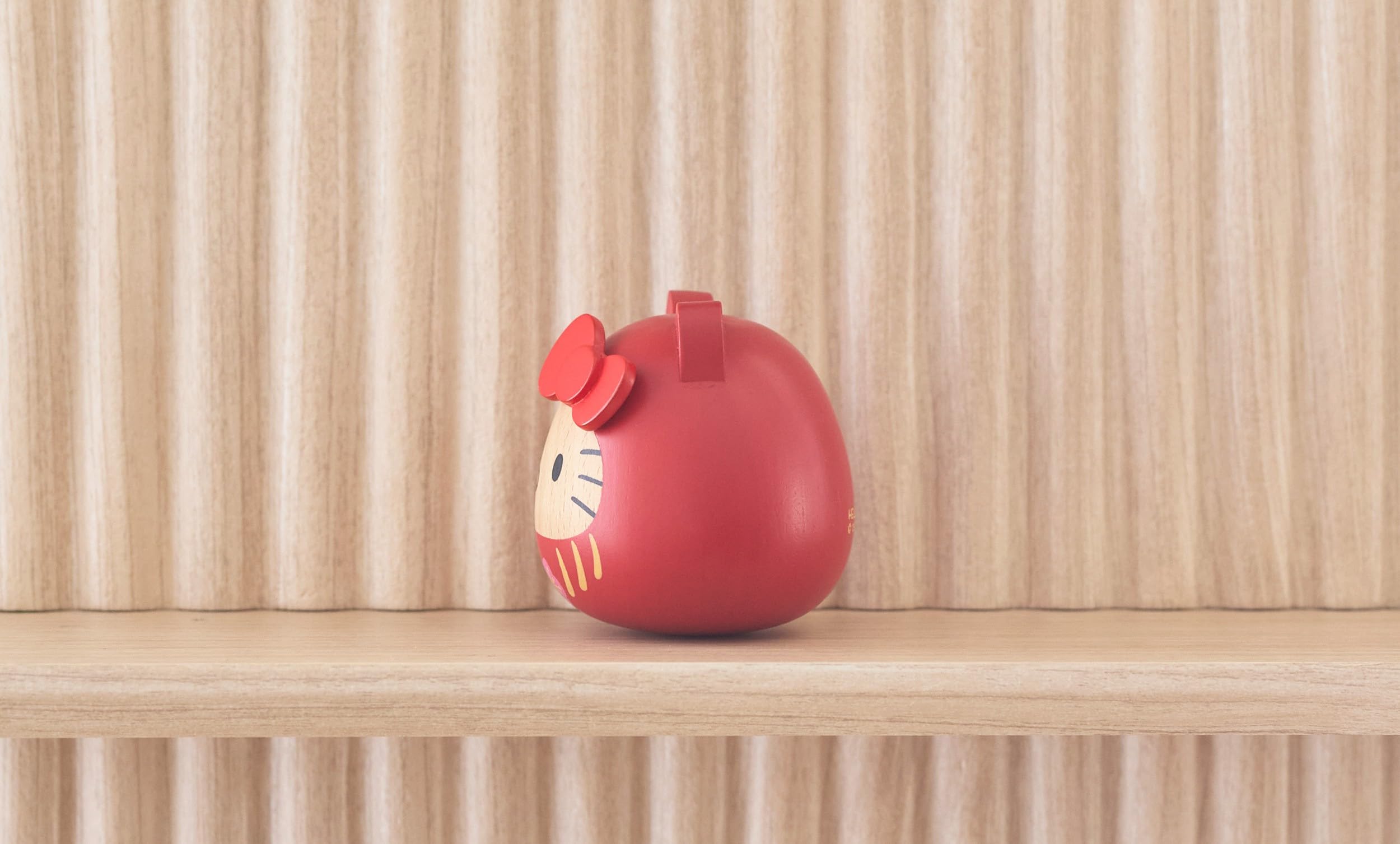 Amazon | サンリオ ハローキティ 木製だるま Sanrio | 民芸品 | おもちゃ