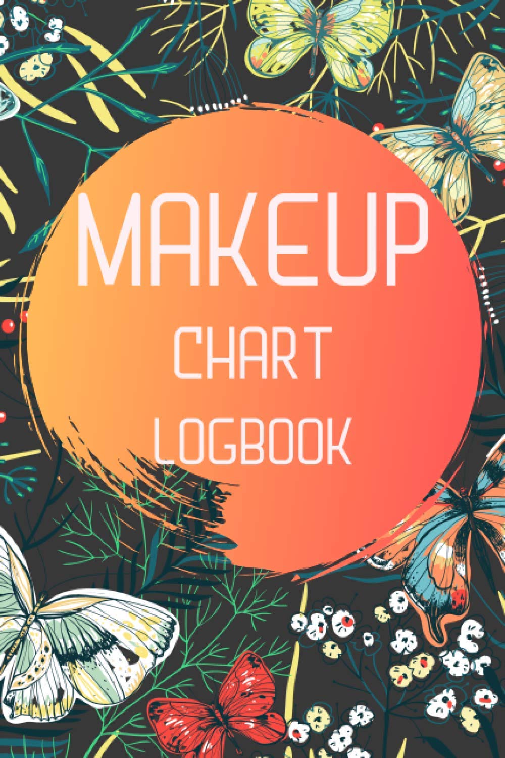 Makeup Chart Logbook Practice Makeup Face Charts, contouring Paint And