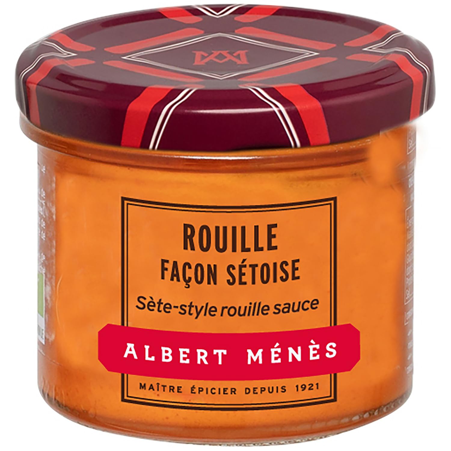 Sauce Rouille Façon Sétoise pour sublimer vos poissons — ALBERT MENES — le pot de 85g - Lot de 3