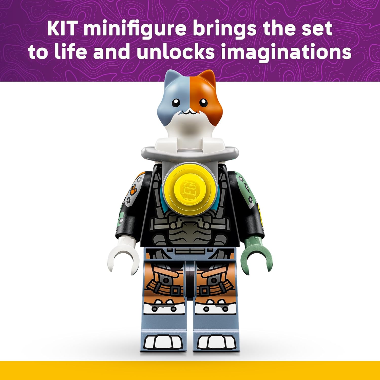 LEGO Fortnite KIT - Building Toy for Boys & Girls, Ages 12+ - Fortnite Toy for Kids - Mech Action Figure with Posable Arms - Bedroom Decor for Fans - Gift for Kids - 77081