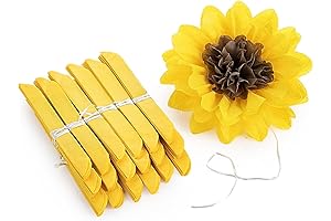 Adorable Artificial Paper Sunflowers, Perfect for Every Occasion