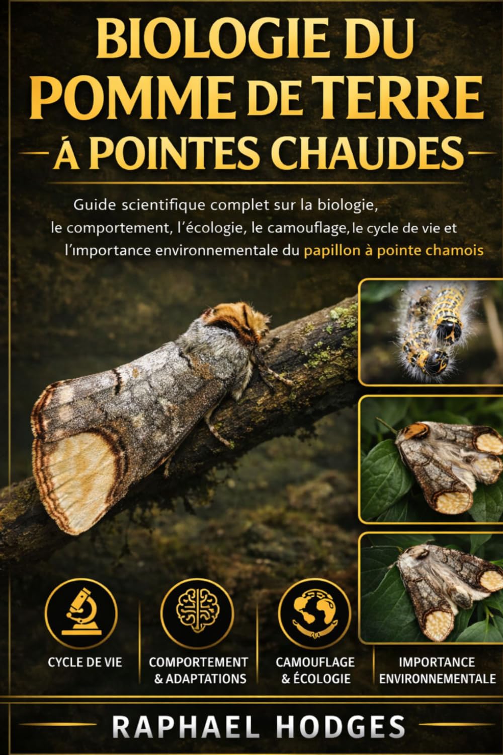 BIOLOGIE DU POMME DE TERRE À POINTES CHAUDES: Guide scientifique complet sur la biologie, le comportement, l'écologie, le camouflage, le cycle de vie ... environnementale du papillon à pointe chamois