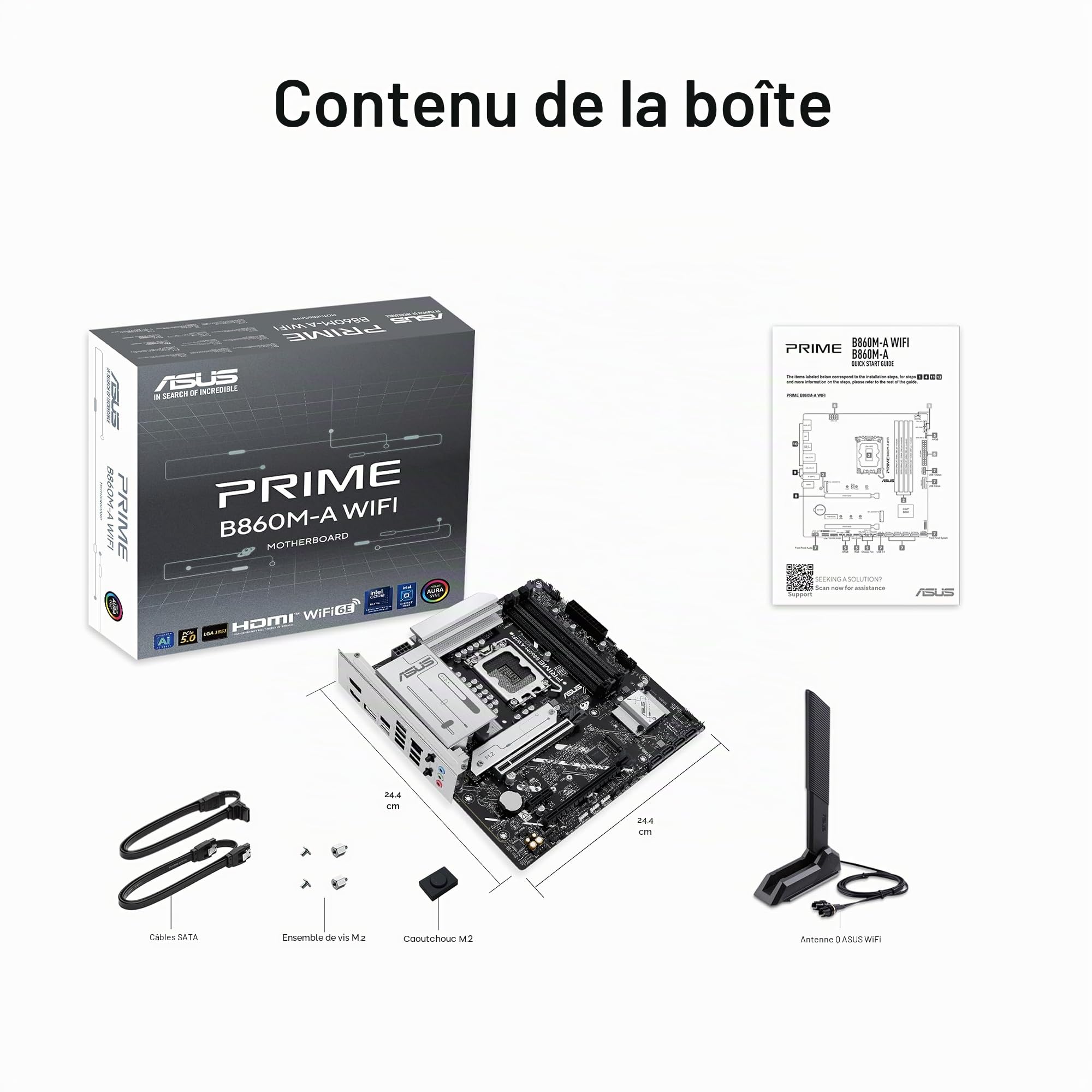 ASUS Prime B860M-A WiFi, Carte mère
