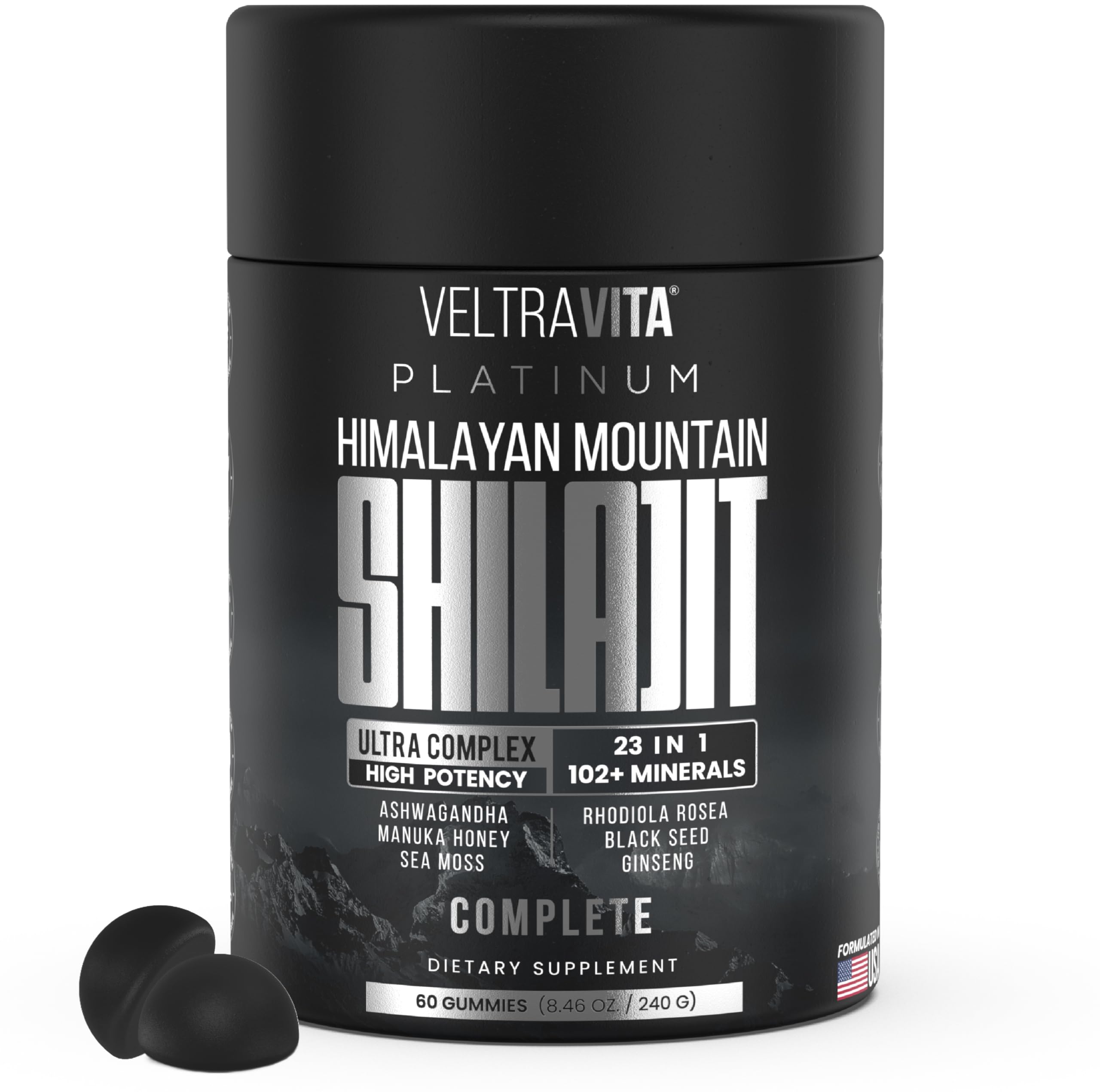 Amazon.com: VeltraVita Himalayan Shilajit Gummies, 23-in-1 with