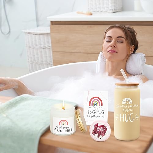 Miniatura 4 de Regalos para mujeres, cestas de regalo de condolencia, paquete de cuidado para amigos enfermos, regalos después de la cirugía de mama, regalos de