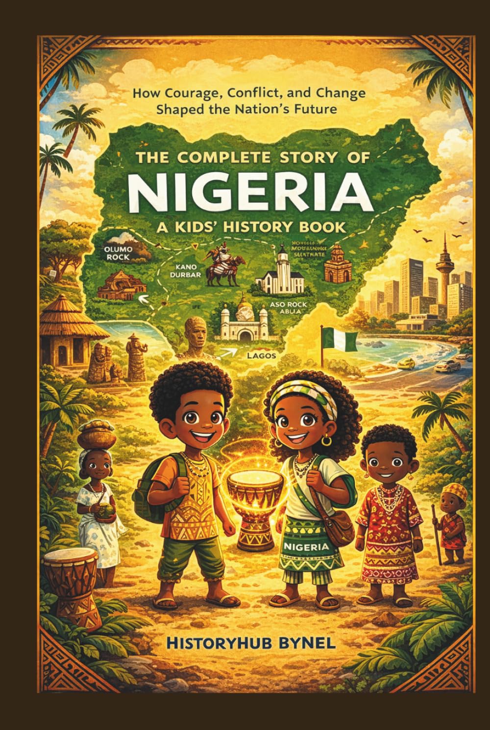The Complete Story of NIGERIA: A Kids' History Book: How Courage, Conflict, and Change Shaped the Nation’s Future (History Books for Children)