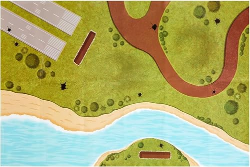 Miniatura 9 de Juego de soldados de juguete de 400 piezas para niños, pequeñas figuras de acción de plástico con mapa de campo de batalla militar, accesorios de