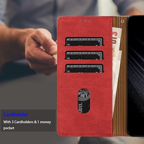 Miniatura 3 de Case for Xiaomi Poco X3X3 ProX3 NFC, Business Splicing Leather Magnetic Credit Card Holder Kickstand Wallet Cover Case for Xiaomi Poco X3X3 ProX3