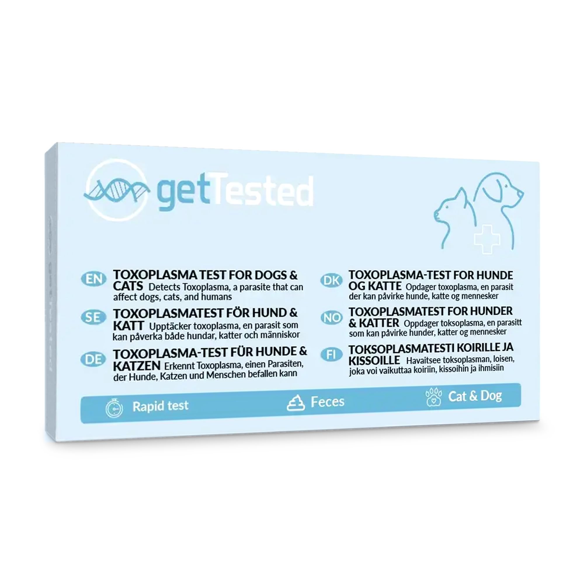 getTested Test parassiti per cani e gatti