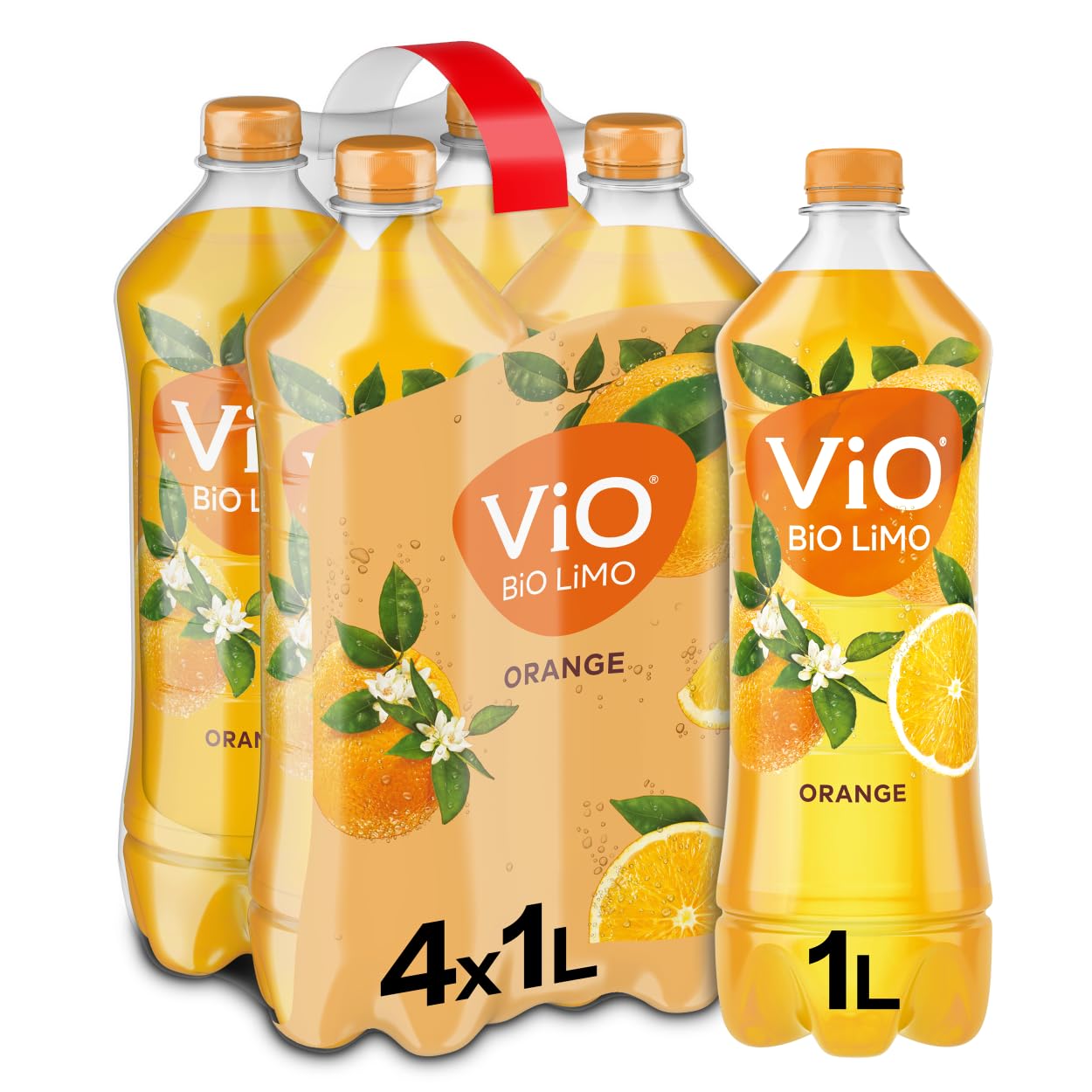 ViO BiO Limo Orange EINWEG (4 x 1 l)