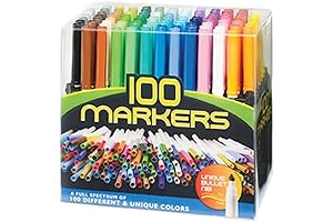 Pro Art Bullet Point Permanent Markers, Medium, 100-Pack