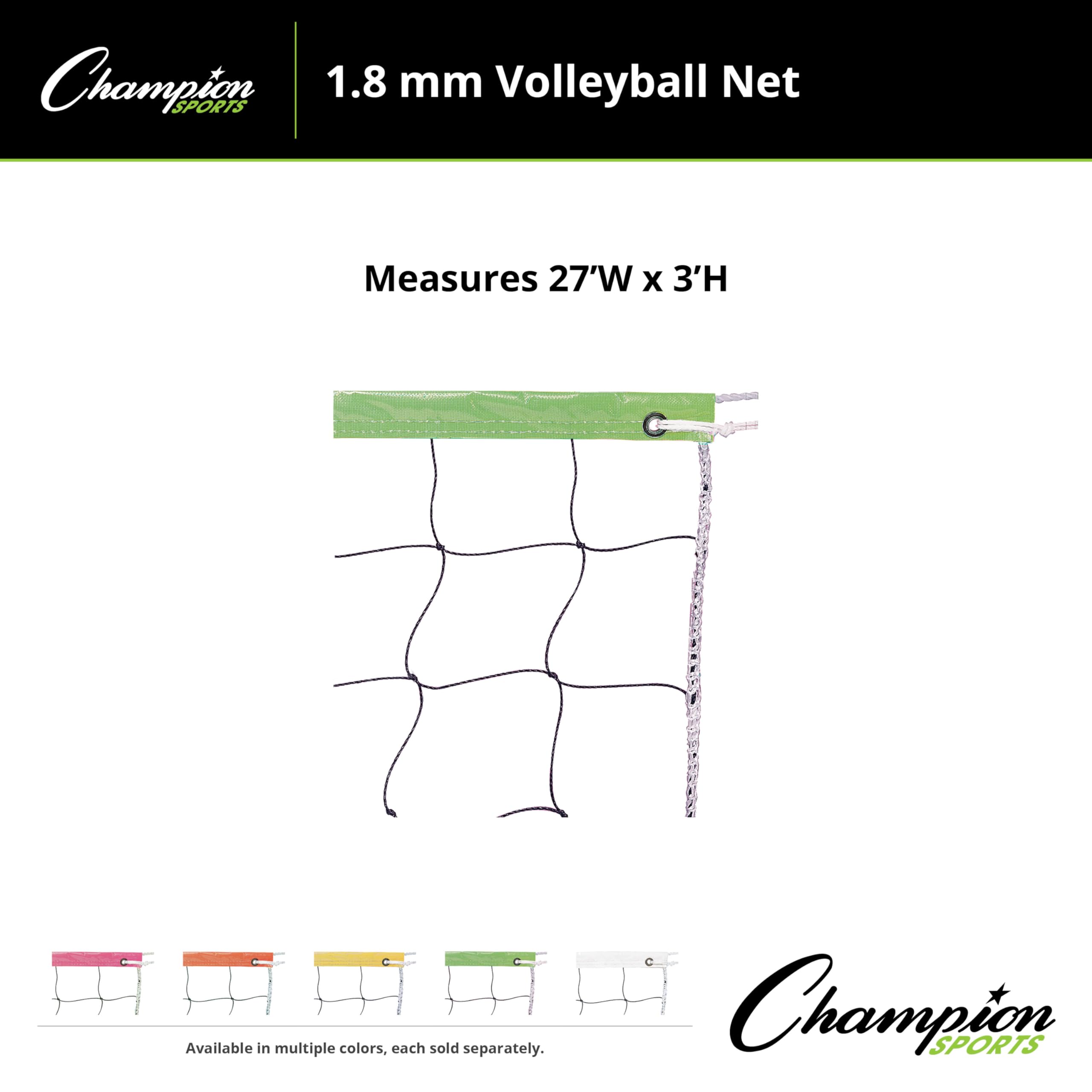 Champion Sports Vinyl Volleyball Netze