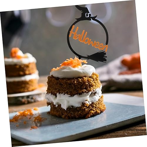 Miniatura 3 de 10 piezas de tarjetas de Halloween, palillos para tartas de Halloween, decoración de postre de Halloween, decoración de fiesta de Halloween,