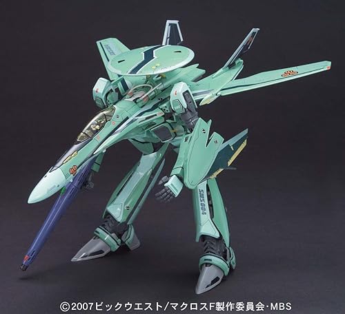 Miniatura 3 de Macross Bandai - Kit de modelo transformable a escala 1/72 RVF-25 Messiah Valkyrie Luca personalizado con fantasma