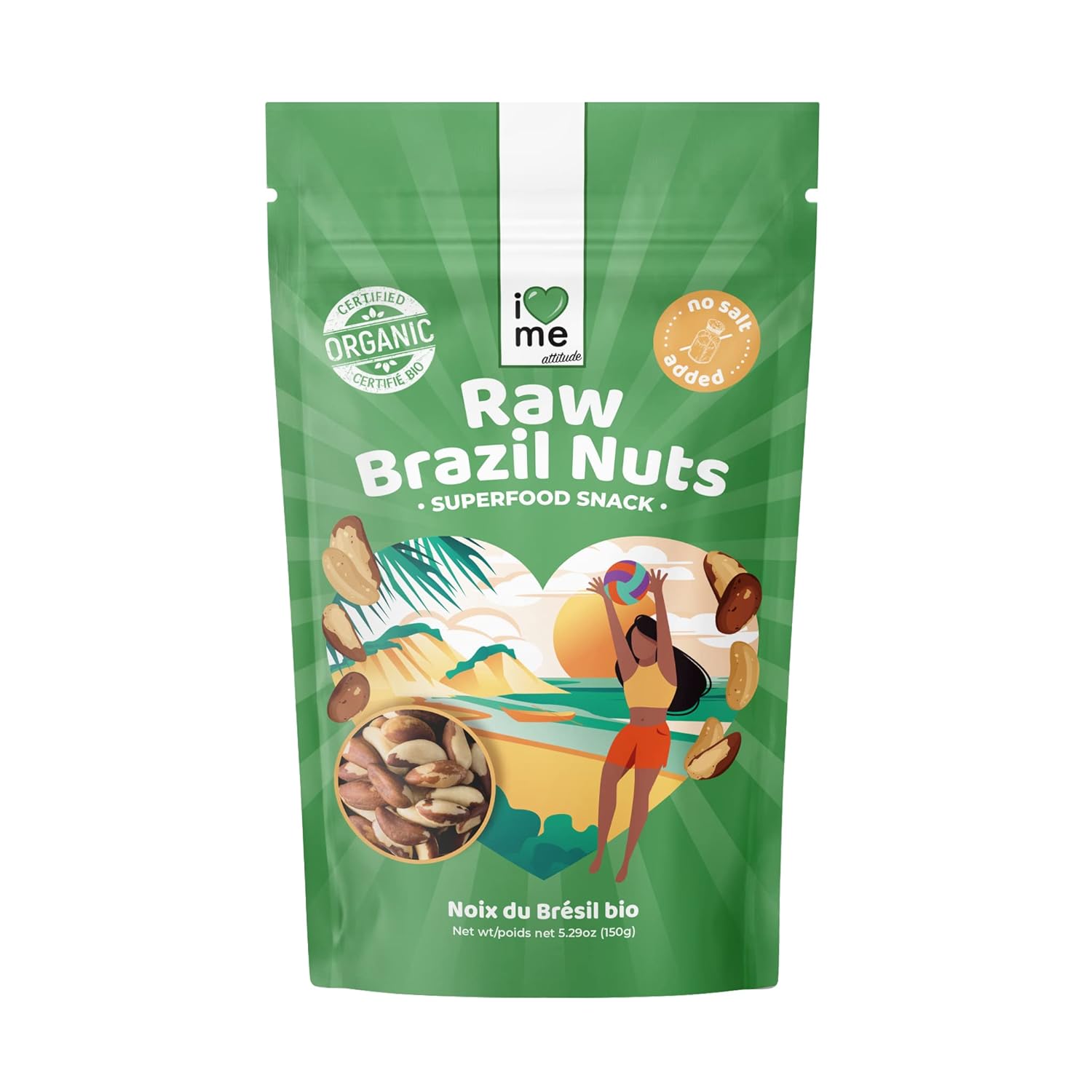 Organic Raw Brazil Nuts, unsalted Grocery & Gourmet Food