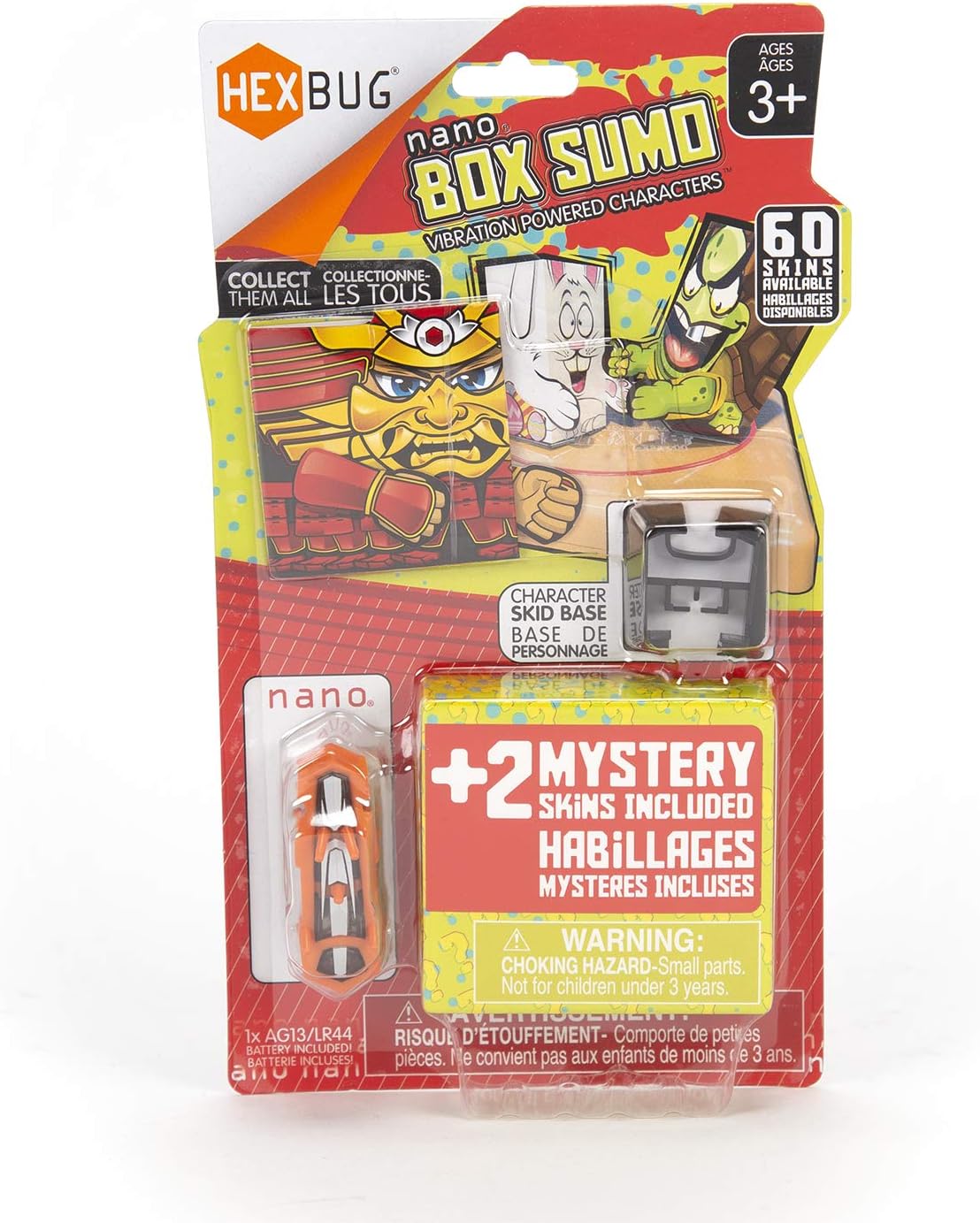 HEXBUG Box Sumo Battle Ring - Vibration-Powered Robot Fighting Arena & Carry Case