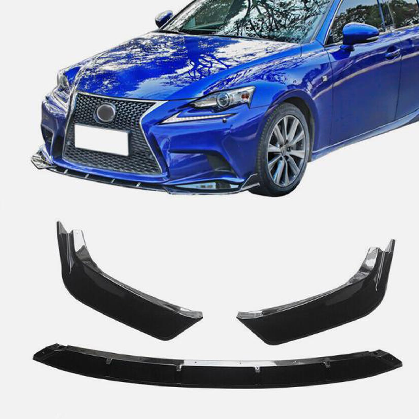 Amazon.com: NINTE Front Lip Fit for 2014-2016 Lexus IS250