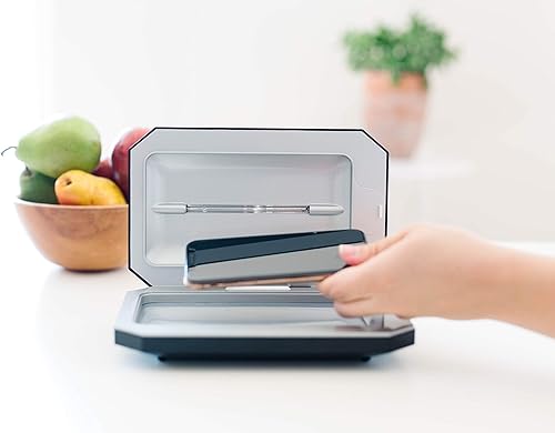 Miniatura 27 de PhoneSoap 3.0 - Sanitizador de rayos UV y cargador universal para teléfono Blanco,Negro -,Oro,Orquídea,bígaro,Plateado,Aqua 3.0,negro