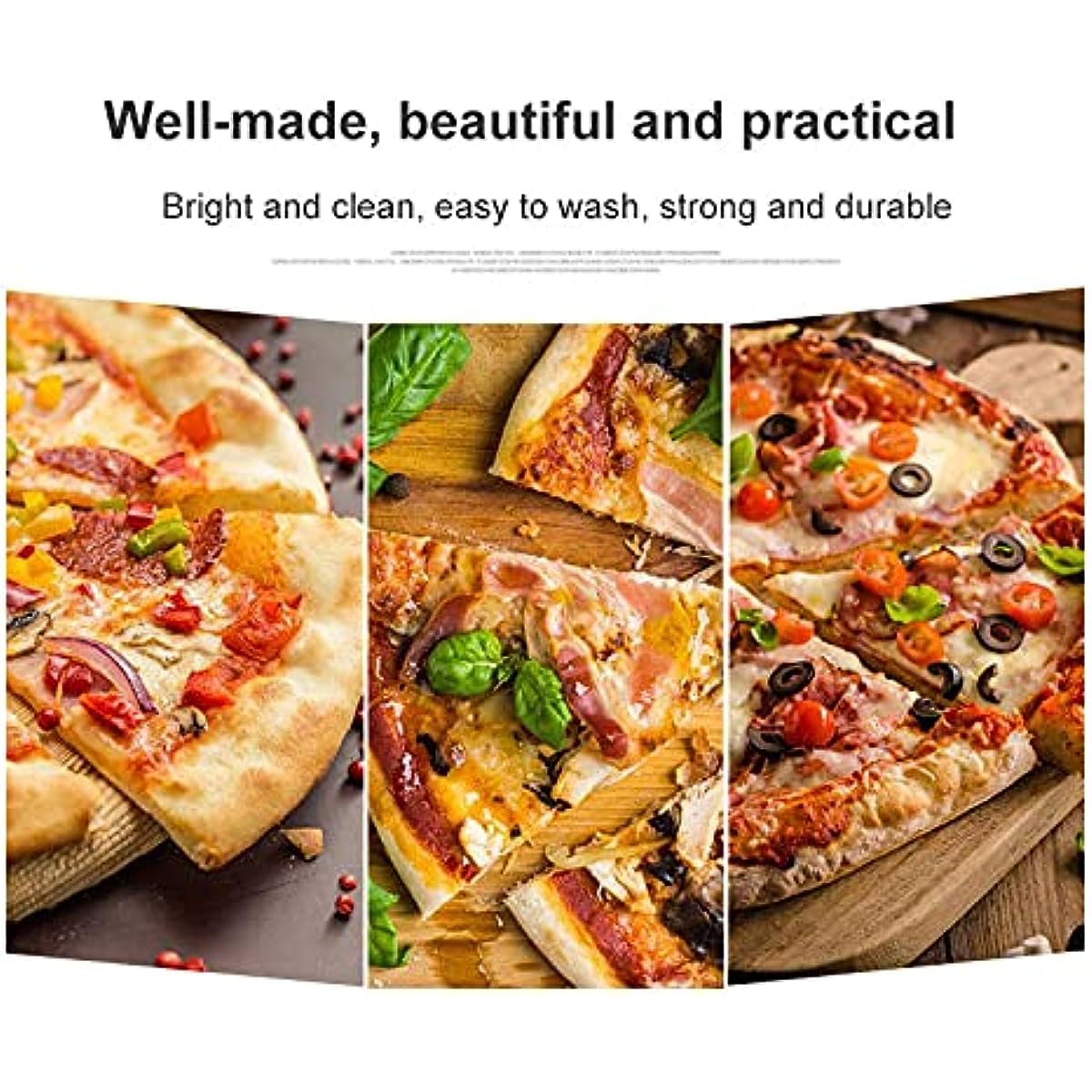 Erweiterbarer Pizzaschneider aus Edelstahl – 7-Rad Multi-Rund-Gebäckschneider & Keksteigmesser, vielseitiges Backwerkzeug für professionelle & Heimbäcker