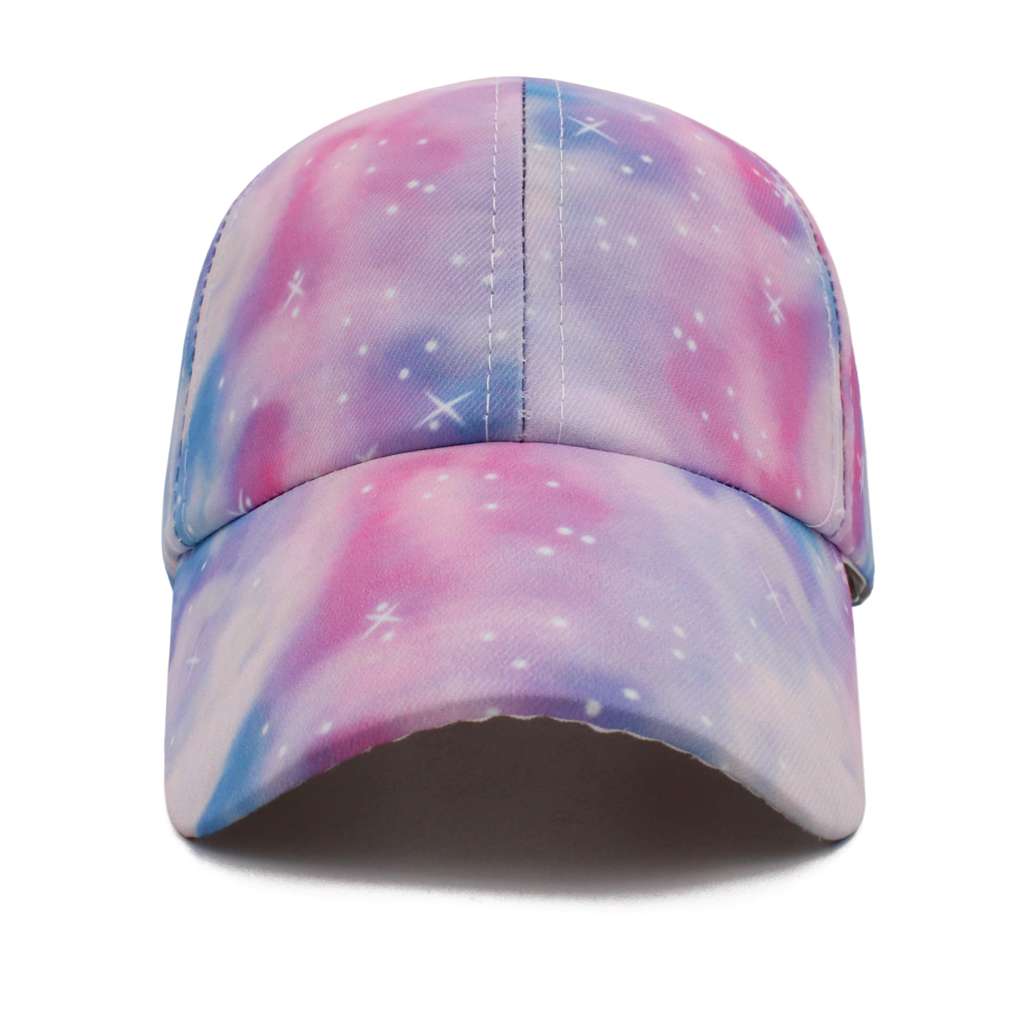 VRITRAZ Polyester Stylish Kids Baseball Caps For Girls, 6 to 14 Years (Fog Multi) 1