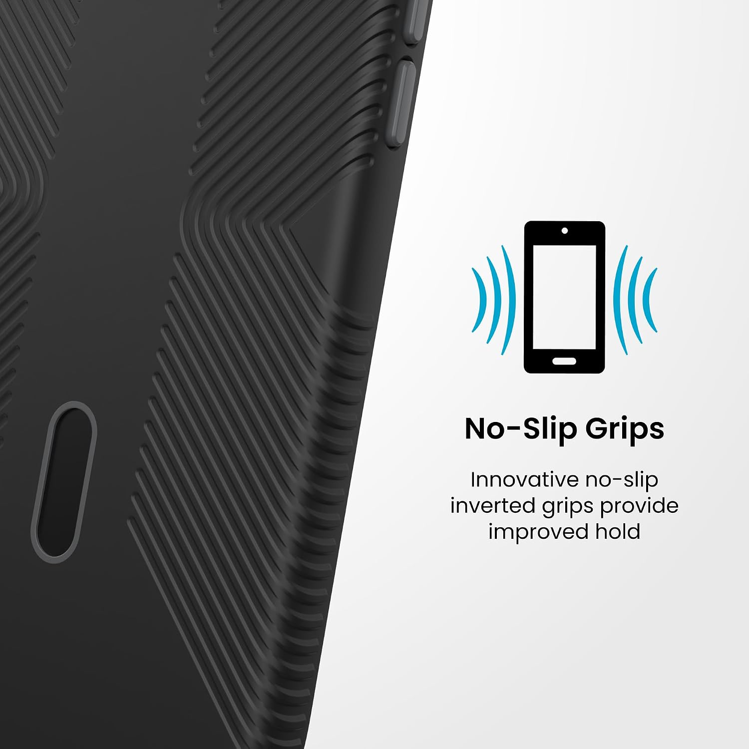 Speck Presidio2 Grip Clicklock Case for iPhone 18 Pro Max, Black