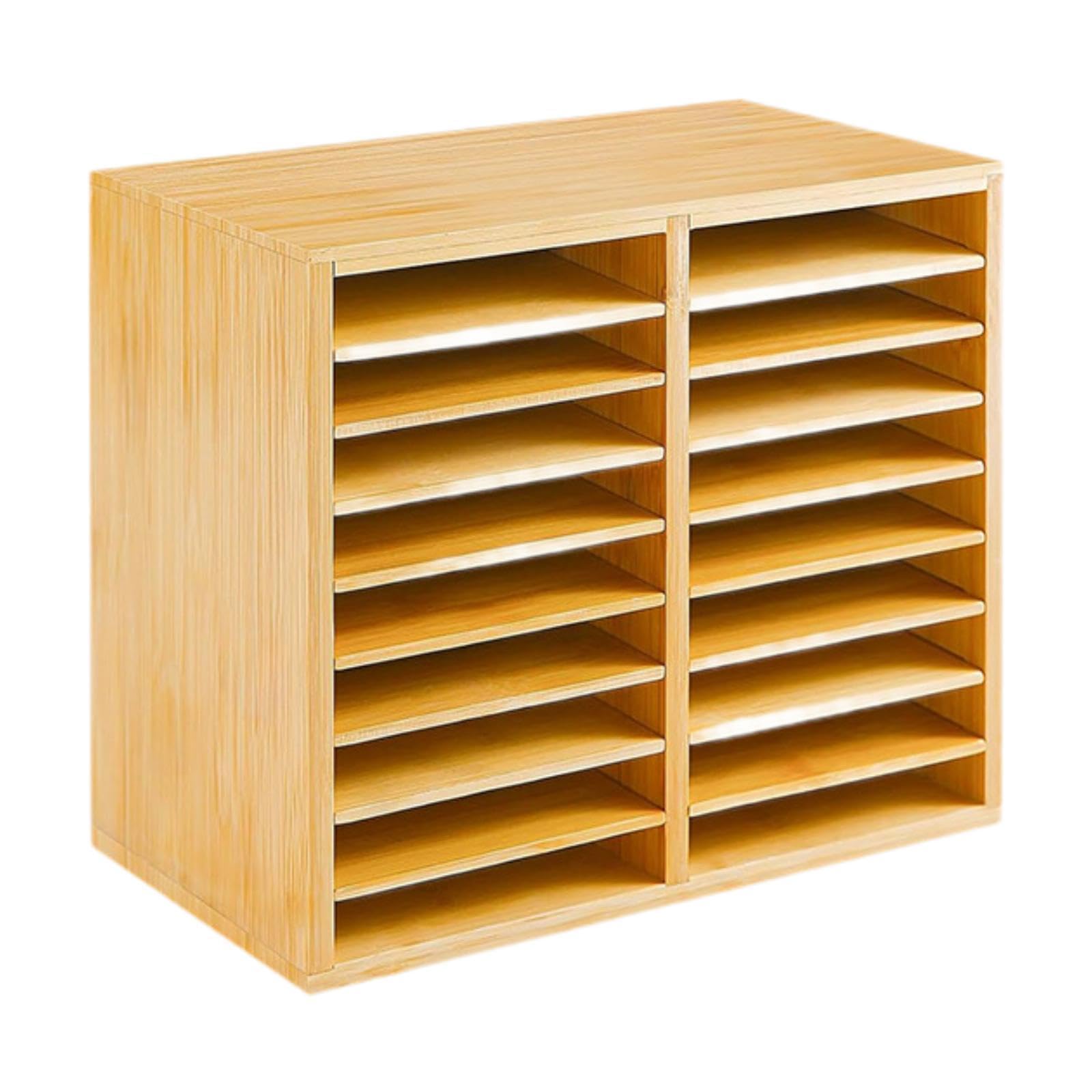 Organizzatore per Pennarelli in bambù, Porta, Contenitore per Pennelli, Salvaspazio