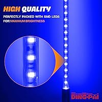 Vista 43 de Luces LED para látigo con bandera, antena de seguridad, lámpara de látigos con bandera para cuatrimotos, UTV, todoterreno, duna de arena, Buggy RZR