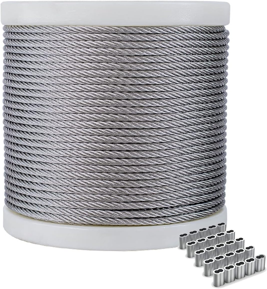 Garden Wire Rope, Rope Hanging Kit 304 Stainless Steel