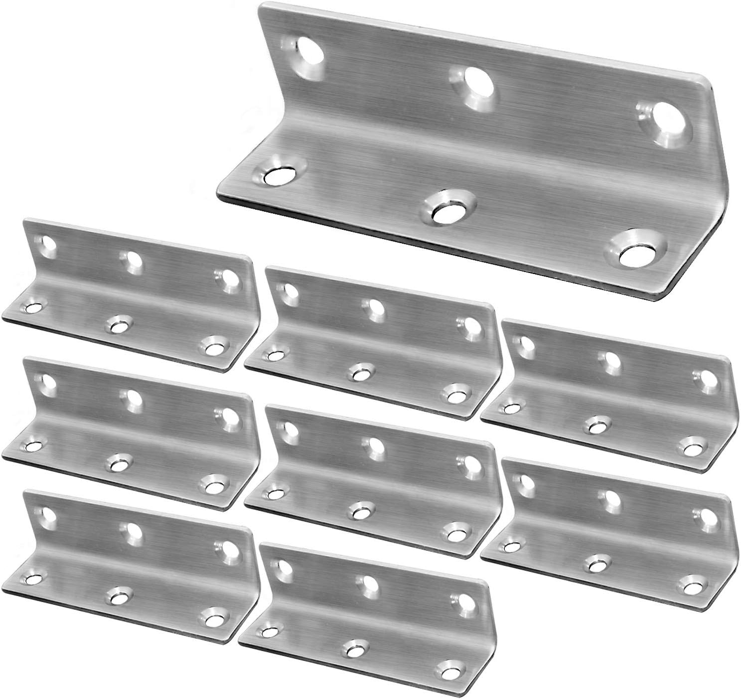 Amazon.com: 20Pcs Stainless Steel Corner Braces Heavy Duty Inside ...