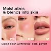 beauty searcher 3 pieces liquid contour & highlighter & blush makeup set long lasting light buildable cream blush highlights contouring bronzer built-in sponge lace makeup set