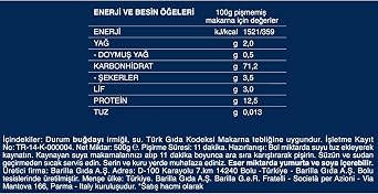 Barilla Fusilli (Burgu) Makarna 500 g. 2li paket